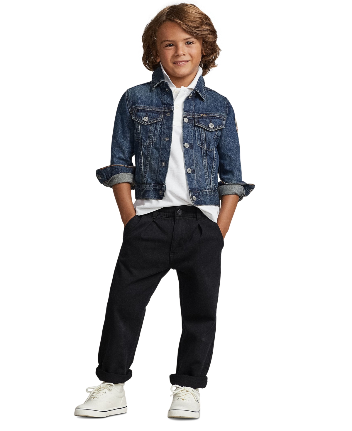 Polo Ralph Lauren Toddler and Little Boys Cropped Cotton Twill Pants