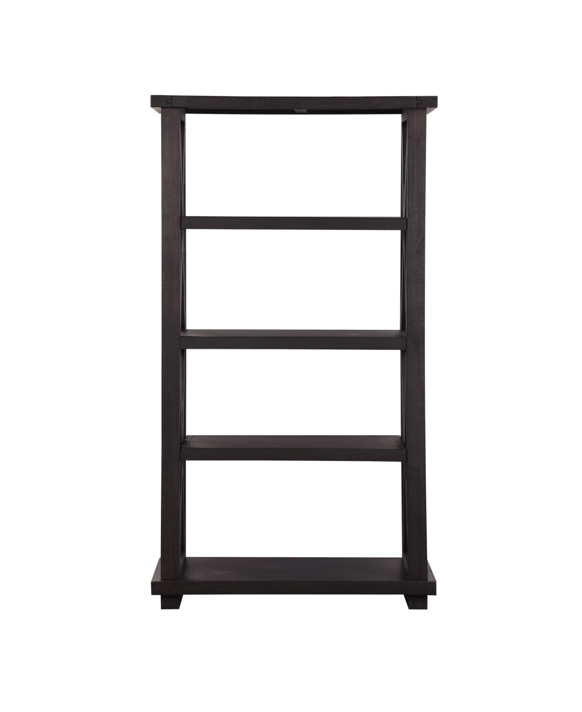 Macy's Yosemite 68" Wood Bookcase In Cafe