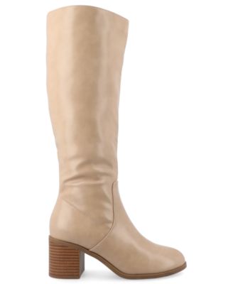 Women's Romilly Round Toe Block Heel Knee High Boots