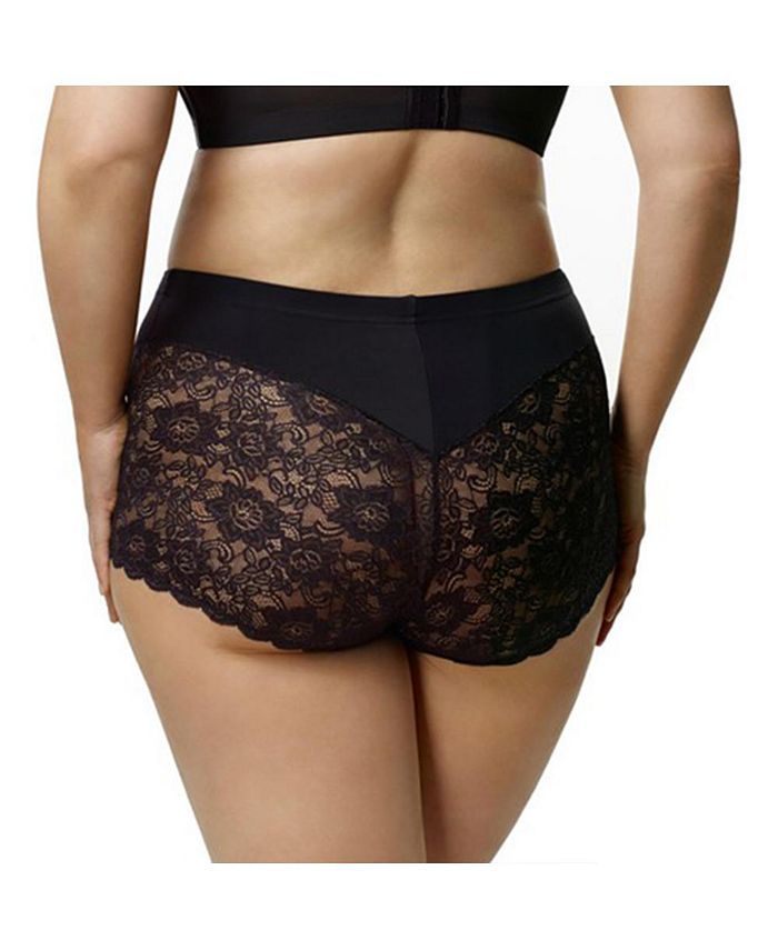 Elila Women's Lacey Curves Cheeky Panty Macy's