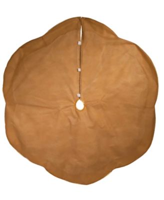 60" Velvet and Glitter Tree Skirt