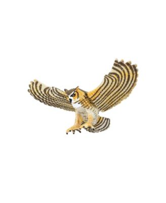 Great Horned Owl Wings Of The World Birds Figure Safari Ltd