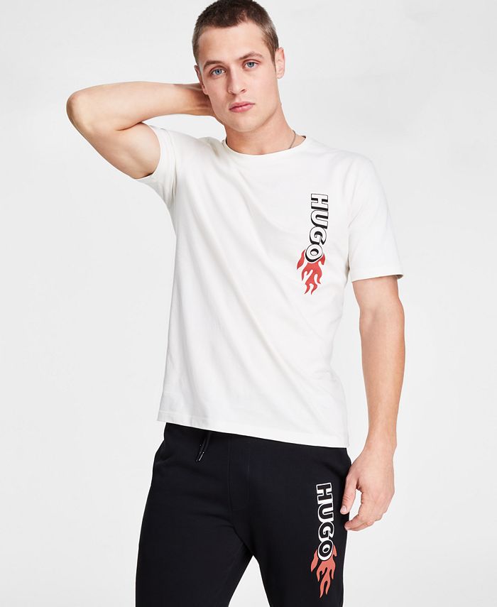 HUGO Men s Dicruiser Fire Logo T Shirt Macy s