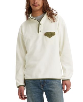 Levi's - Men's Barstow Relaxed-Fit Fleece Sweatshirt