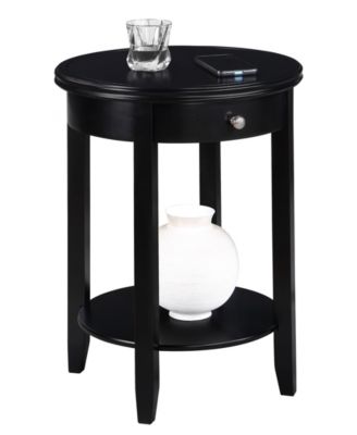 18.25" Rubber wood AH Baldwin End Table