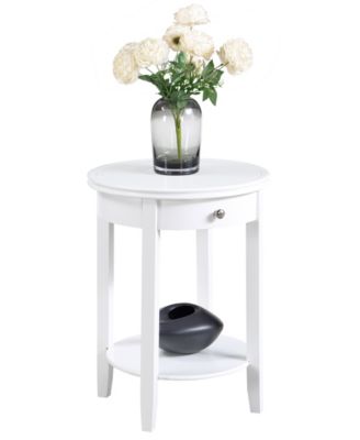 18.25" Rubber wood AH Baldwin End Table