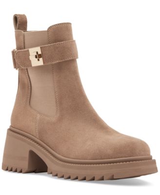 Women's Gates Buckle-Detailed Lug-Sole Booties