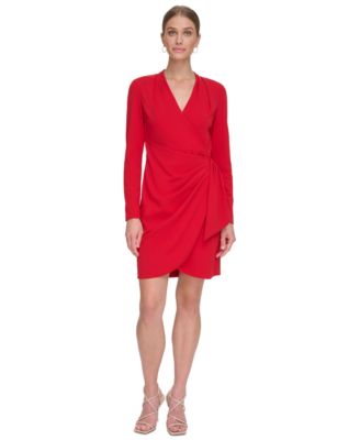 DKNY - Women's Draped Ruched Sheath Dress
