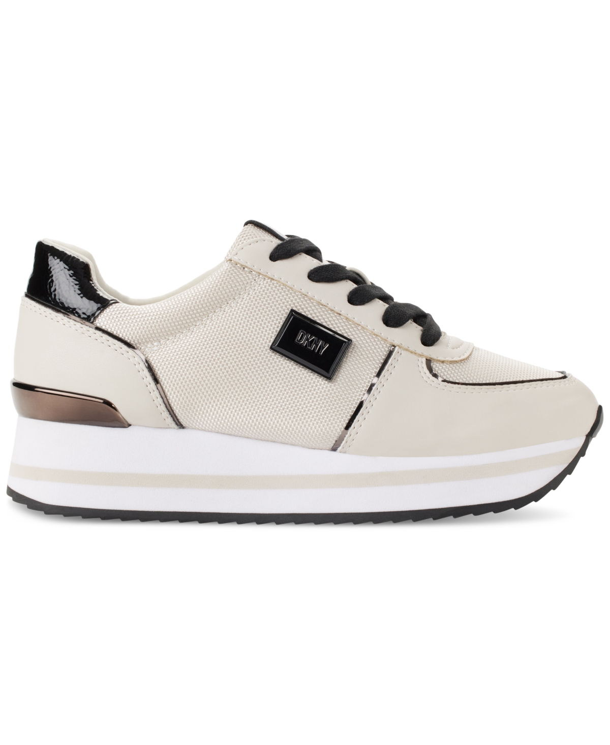 Dkny Women's Davie Lace-Up Platform Sneakers