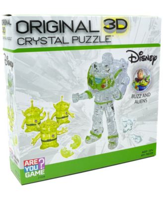 3D Crystal Puzzle - Disney Buzz and Aliens, 95 Pieces