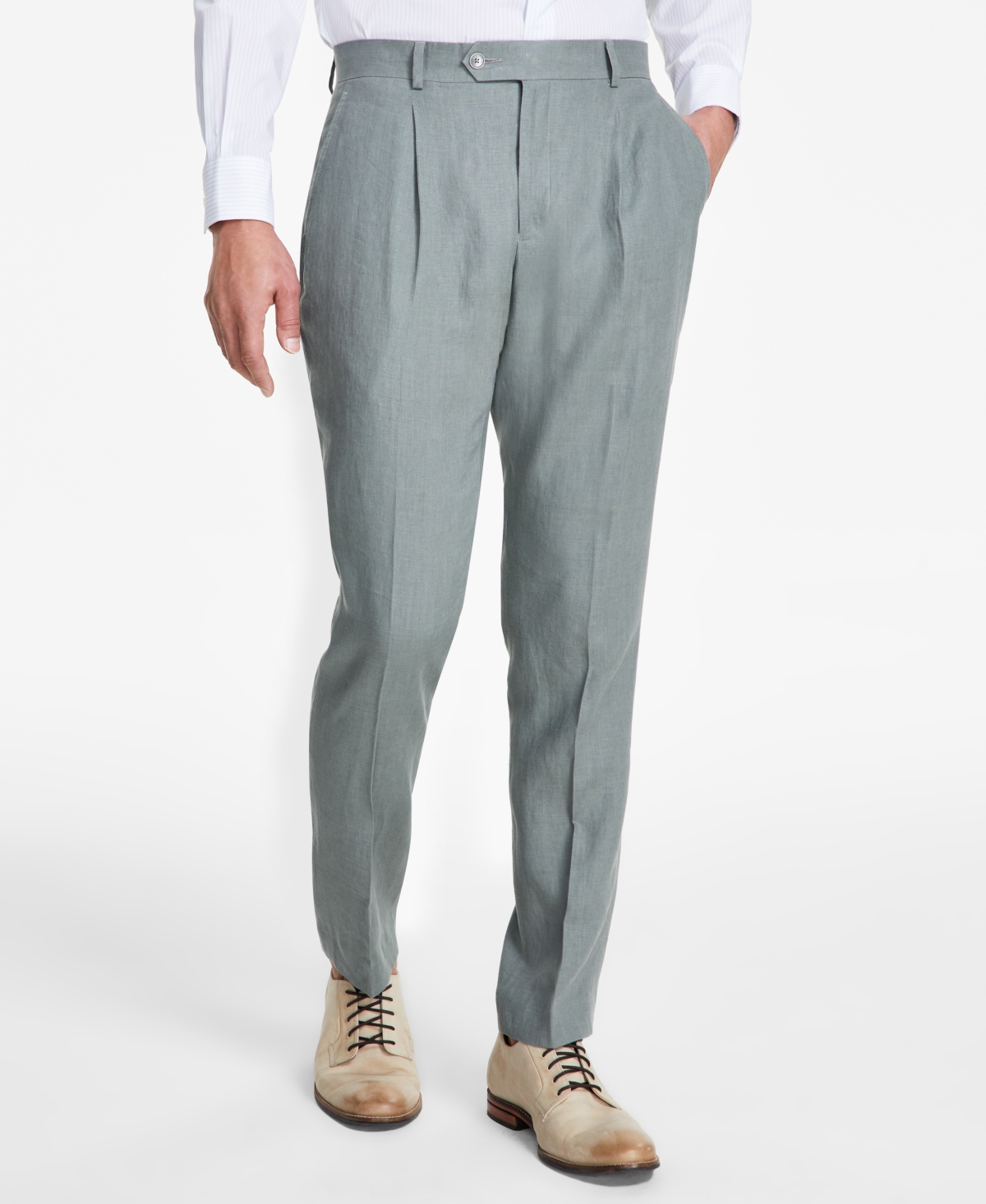 Tommy Hilfiger Men's Modern-Fit Linen Suit Pants