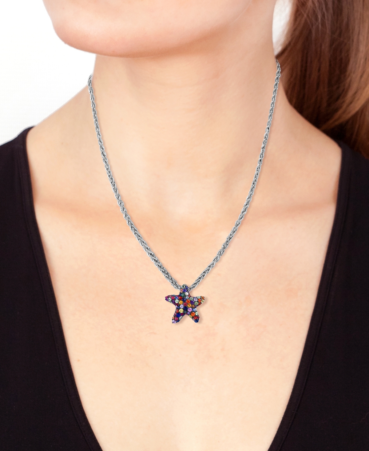 Effy Multi-Sapphire Starfish 18