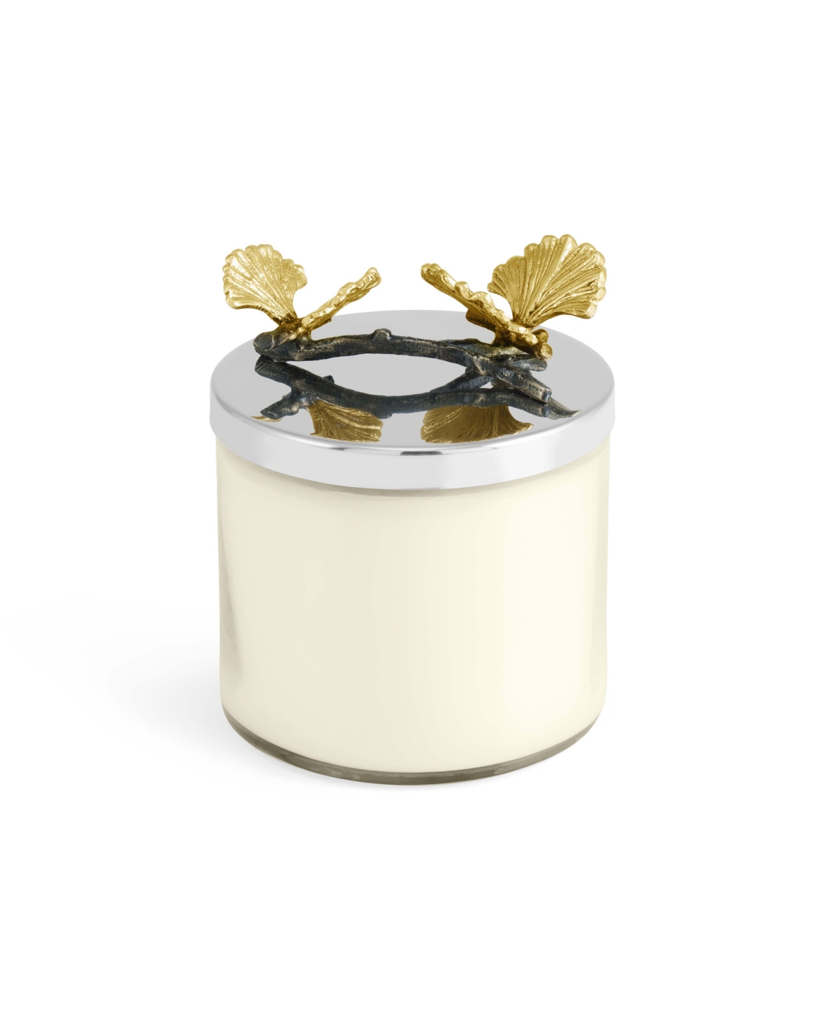 Butterfly Ginkgo Candle - Ivory