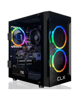 CLX SET Gaming Desktop - AMD Ryzen 7 5700X 3.4GHz 8-Core Processor 