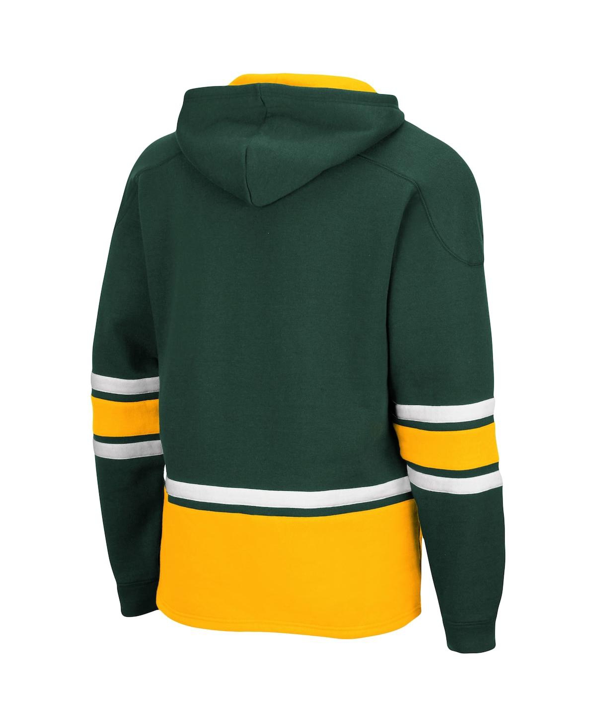 Shop Colosseum Men's  Green Ndsu Bison Lace Up 3.0 Pullover Hoodie