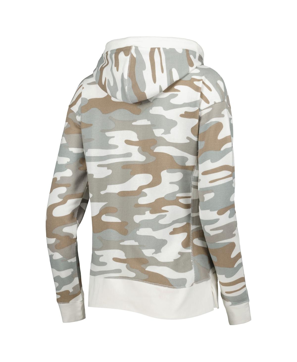 PRESSBOX WOMEN'S PRESSBOX CAMO MINNESOTA GOLDEN GOPHERS SAN PABLO PULLOVER HOODIE 