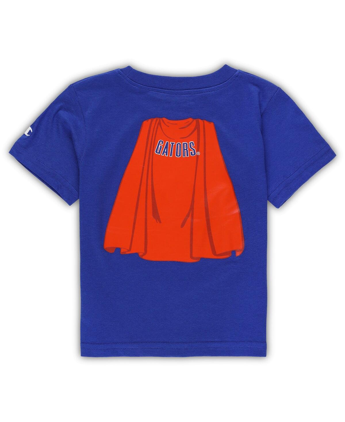 Shop Champion Toddler Boys And Girls  Royal Florida Gators Super Hero T-shirt