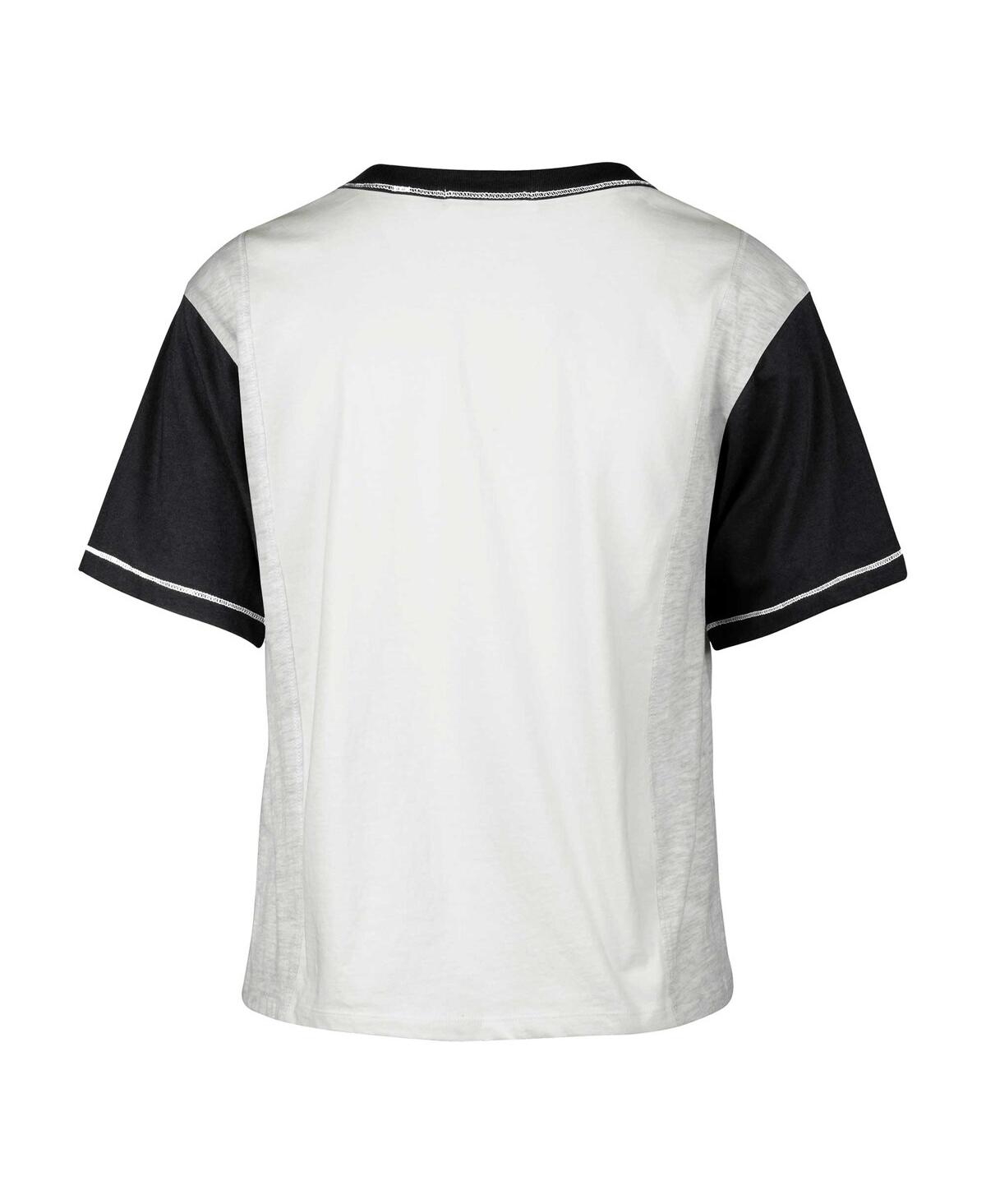 Shop 47 Brand Woman's ' White Distressed Florida State Seminoles Premier Tilda T-shirt