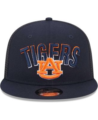 Men's Navy Auburn Tigers Grade Trucker 9FIFTY Snapback Hat