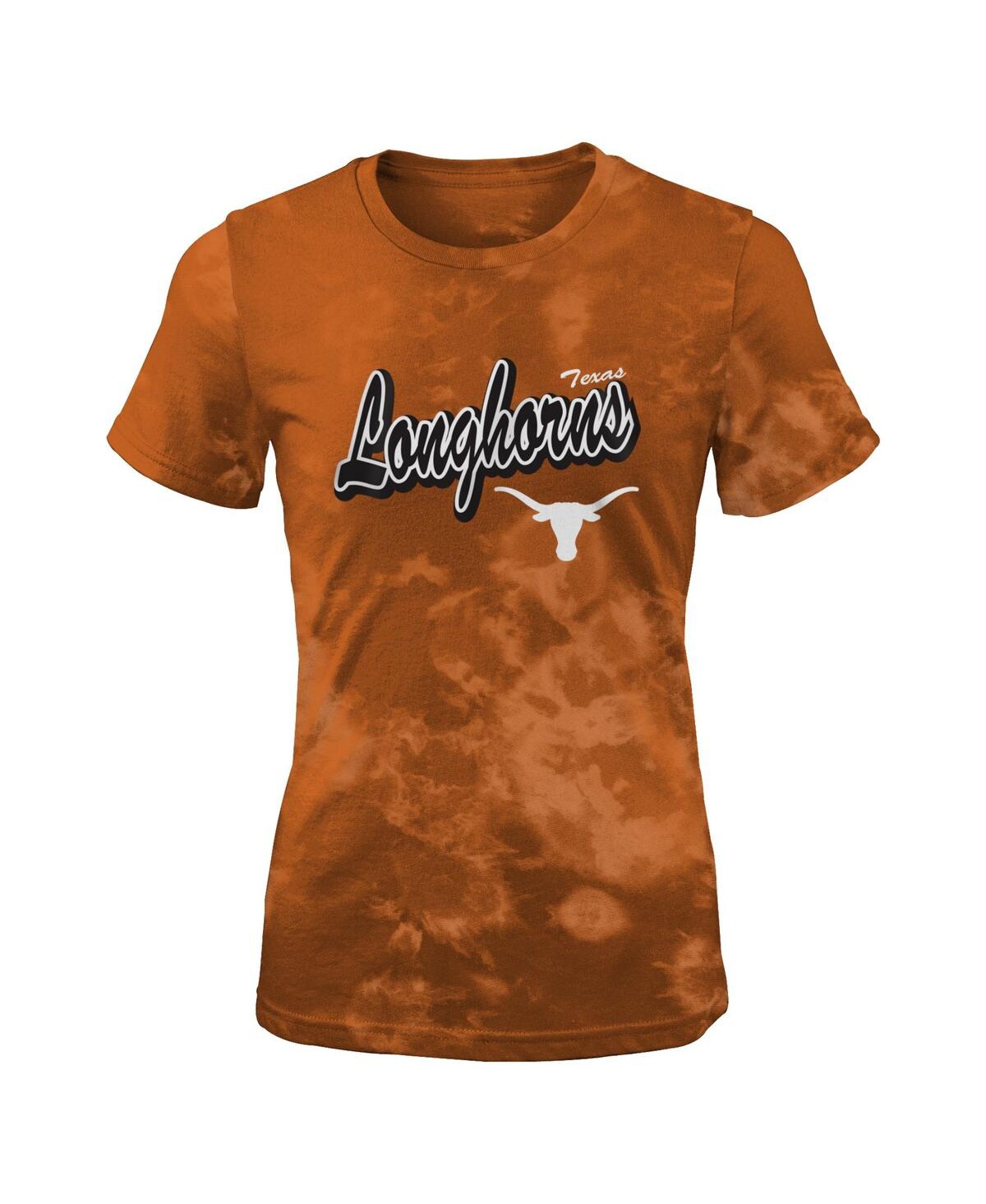 Shop Outerstuff Big Girls Texas Orange Texas Longhorns Dream Team T-shirt