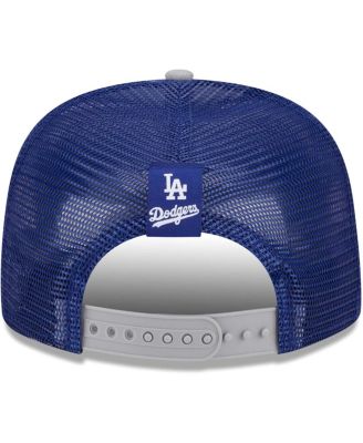 Men's Royal Los Angeles Dodgers Speed Golfer Trucker Snapback Hat