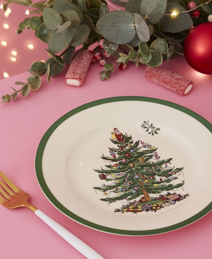 Spode Christmas Tree Dinnerware Salad Plate, Set of 4 Macy's