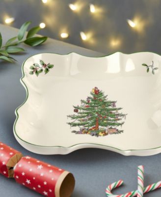 Christmas Tree Devonia Tray
