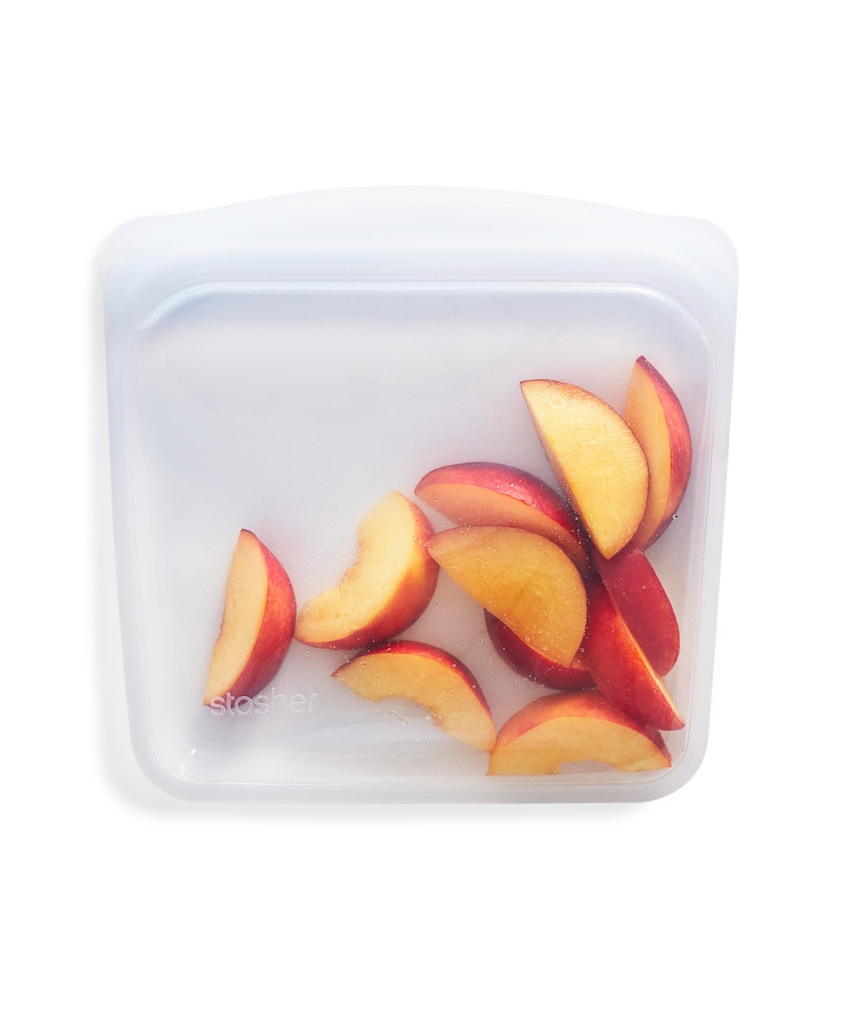 Stasher 28 fl oz Sandwich Bag, 2 Pack - Clear And Aqua