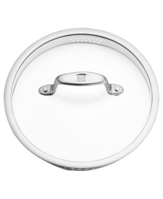 Clad CFX 3-Qt. Saucepan with Strainer Lid and Pouring Spouts