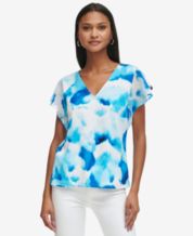 Macys womens best sale calvin klein tops