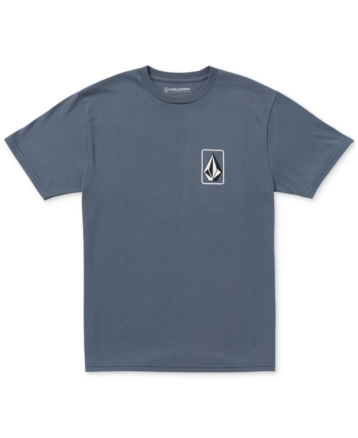 Volcom Kids' Big Boys Fullpipe Cotton Short-sleeve Graphic T-shirt In Dark Slate