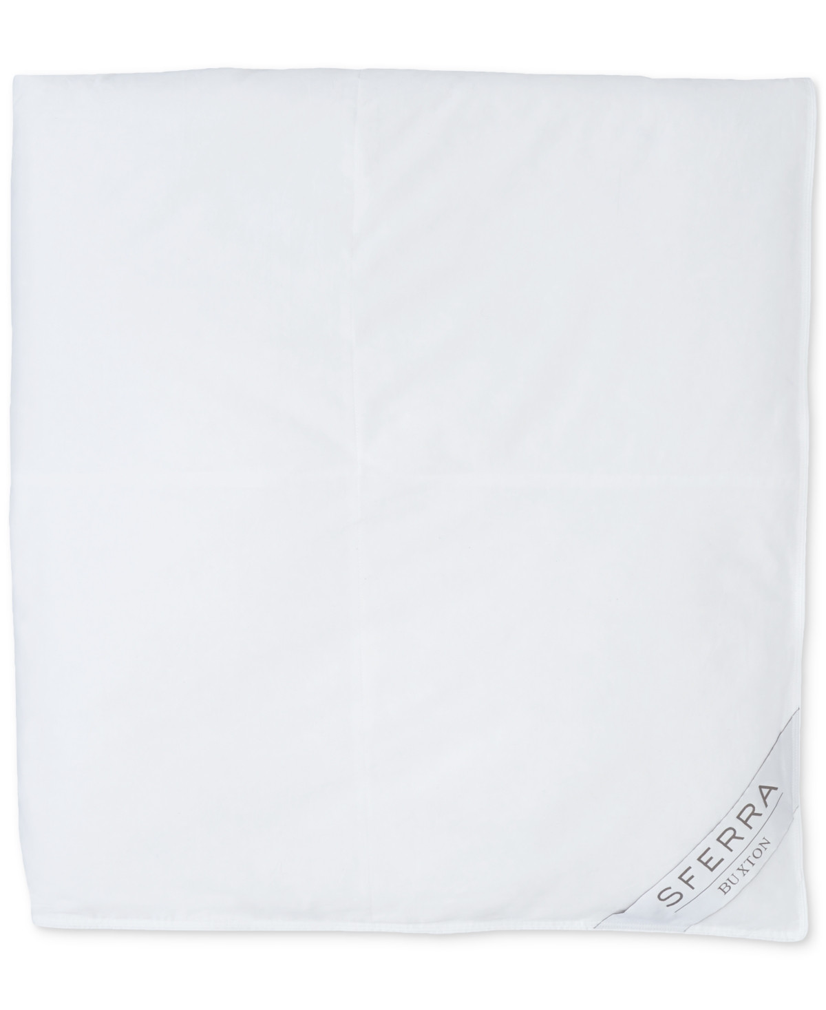 Sferra Buxton 350-thread Count Duvet Cover, King In White
