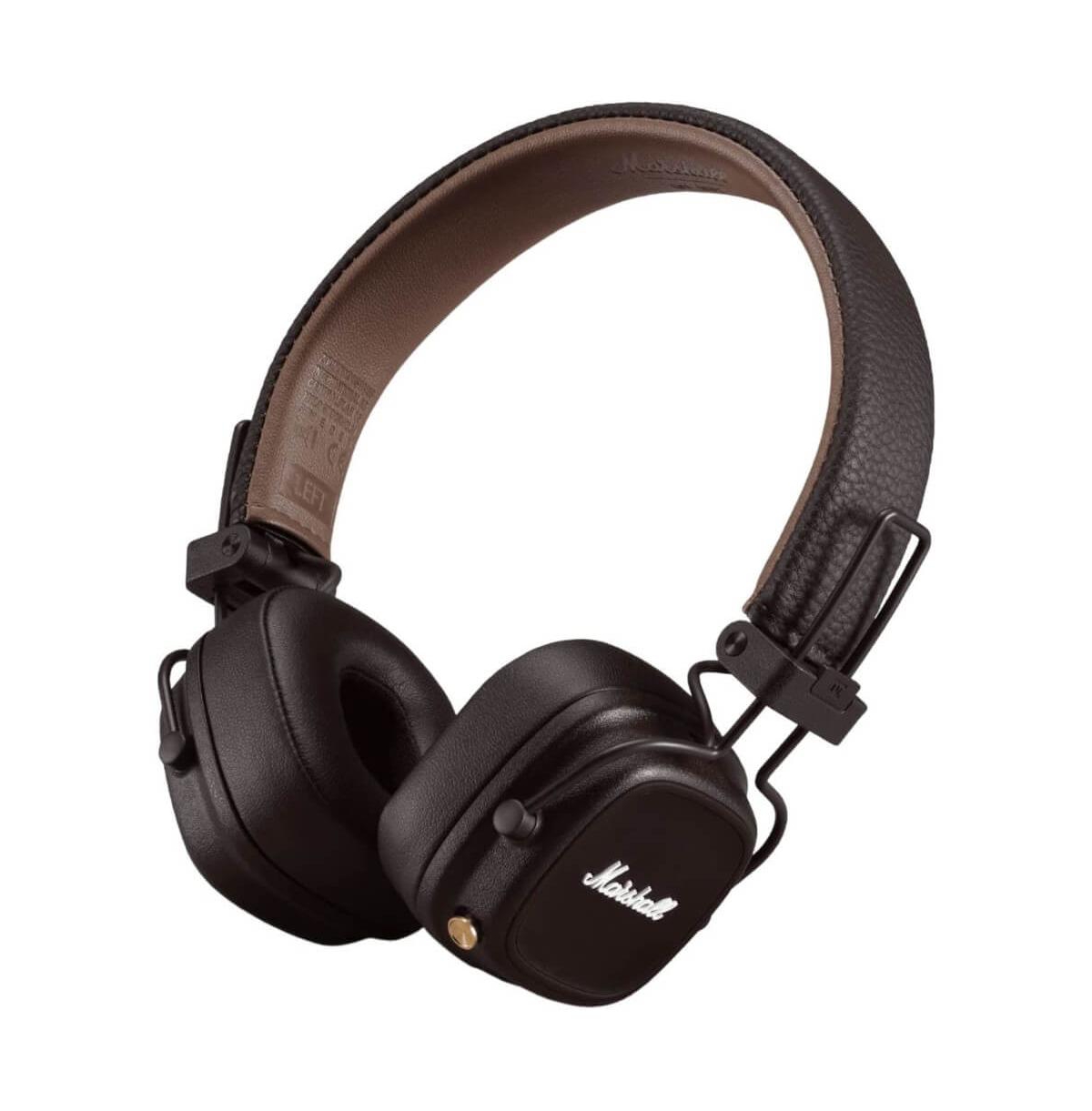 Marshall Major Iv On-ear Bluetooth Headphones In Brown