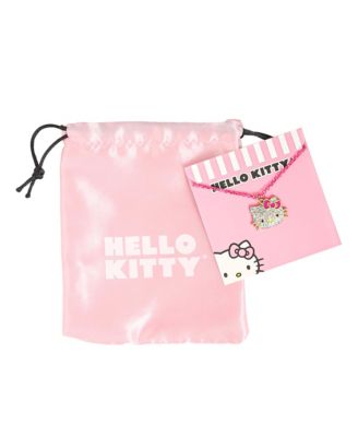 Sanrio Girls Pave Fashion Jewelry Necklace - 16"+3" Necklace- Officially Licensed Authentic