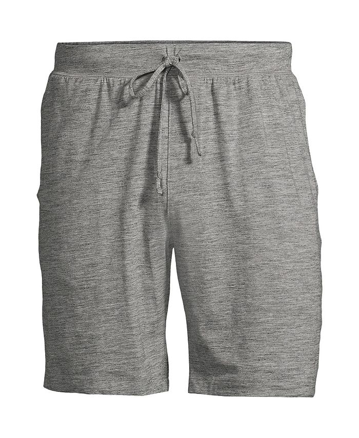 Lands' End Men's Comfort Knit Pajama Shorts - Macy's
