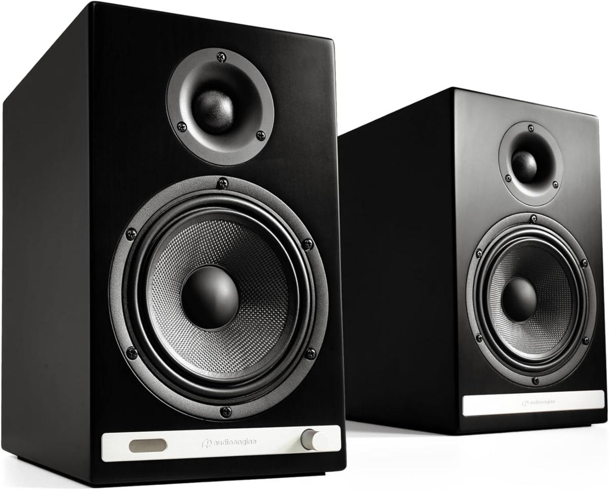 Audioengine HD6 150W Bluetooth Home Theater Speakers with aptX-hd - Black