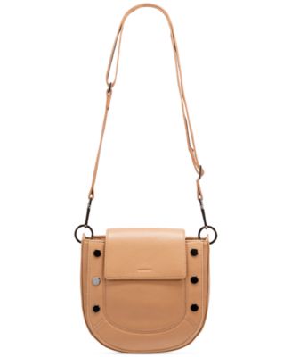 Kayce Saddle Small Leather Crossbody