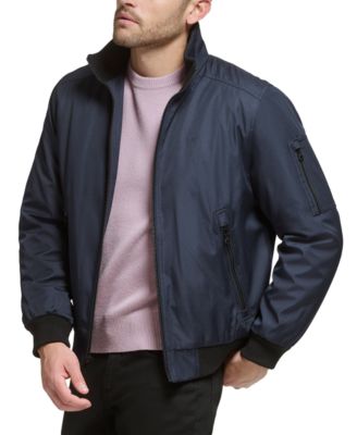 Men's Classic Zip-Front Ripstop Bomber Jacket