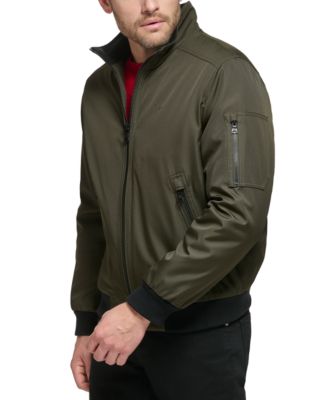 Men's Classic Zip-Front Ripstop Bomber Jacket