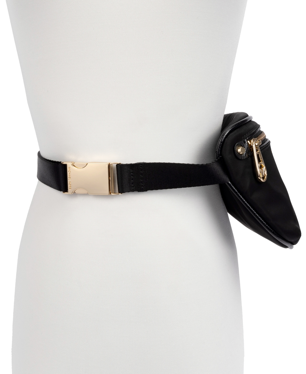 Michael Michael Kors Plus-Size Nylon Fanny Pack, Created for Macy's -Gold