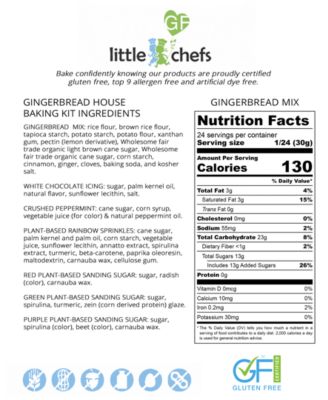 Gingerbread House Baking Kit
