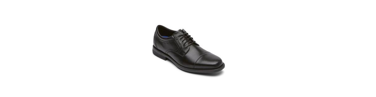 Men's Isaac Cap Toe Shoes - Black