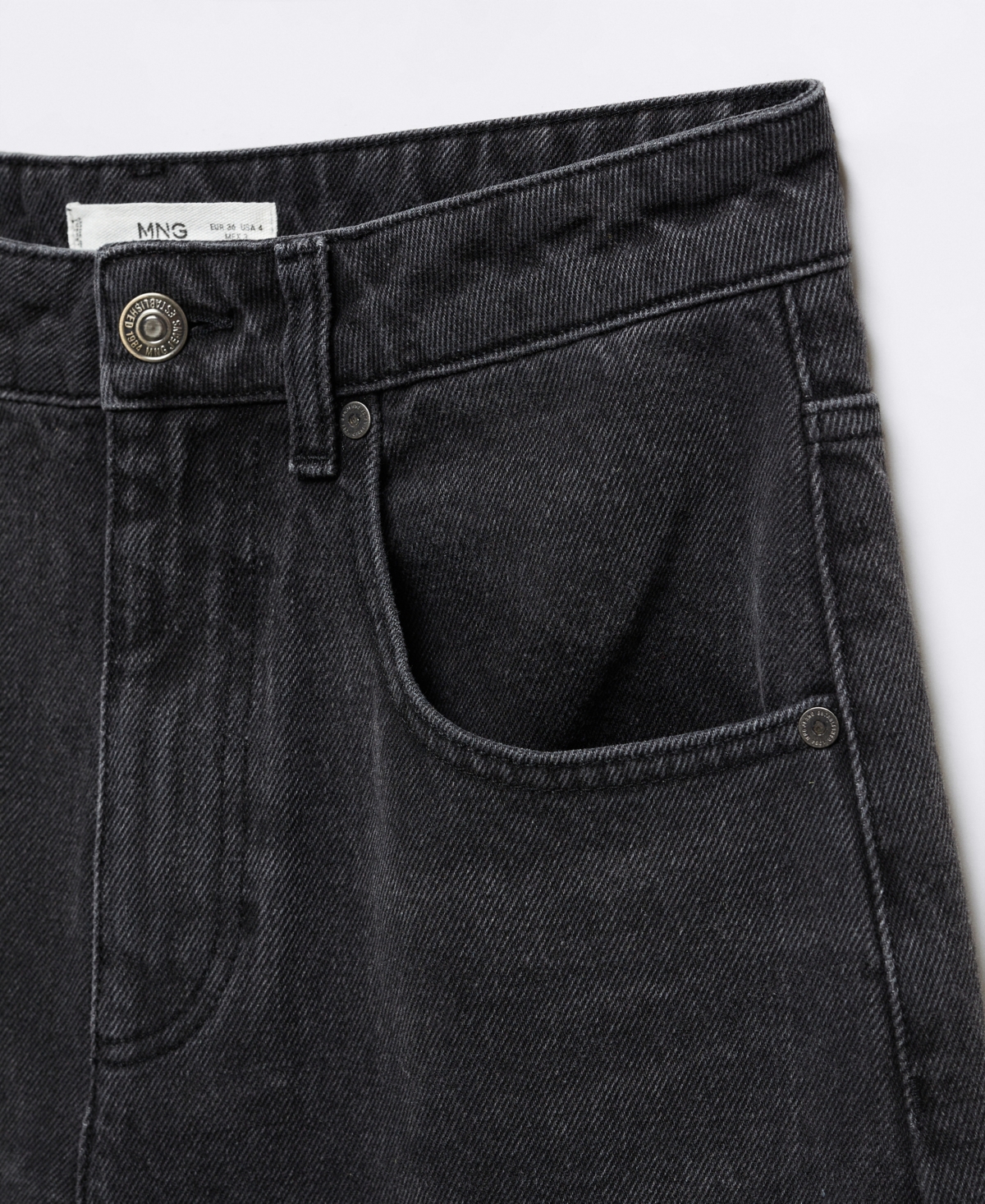 Mango Women's High Waist Balloon Jeans