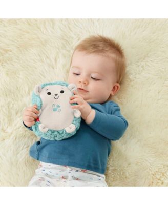 Calming Vibes Hedgehog Soother, Portable Infant Plush Pal