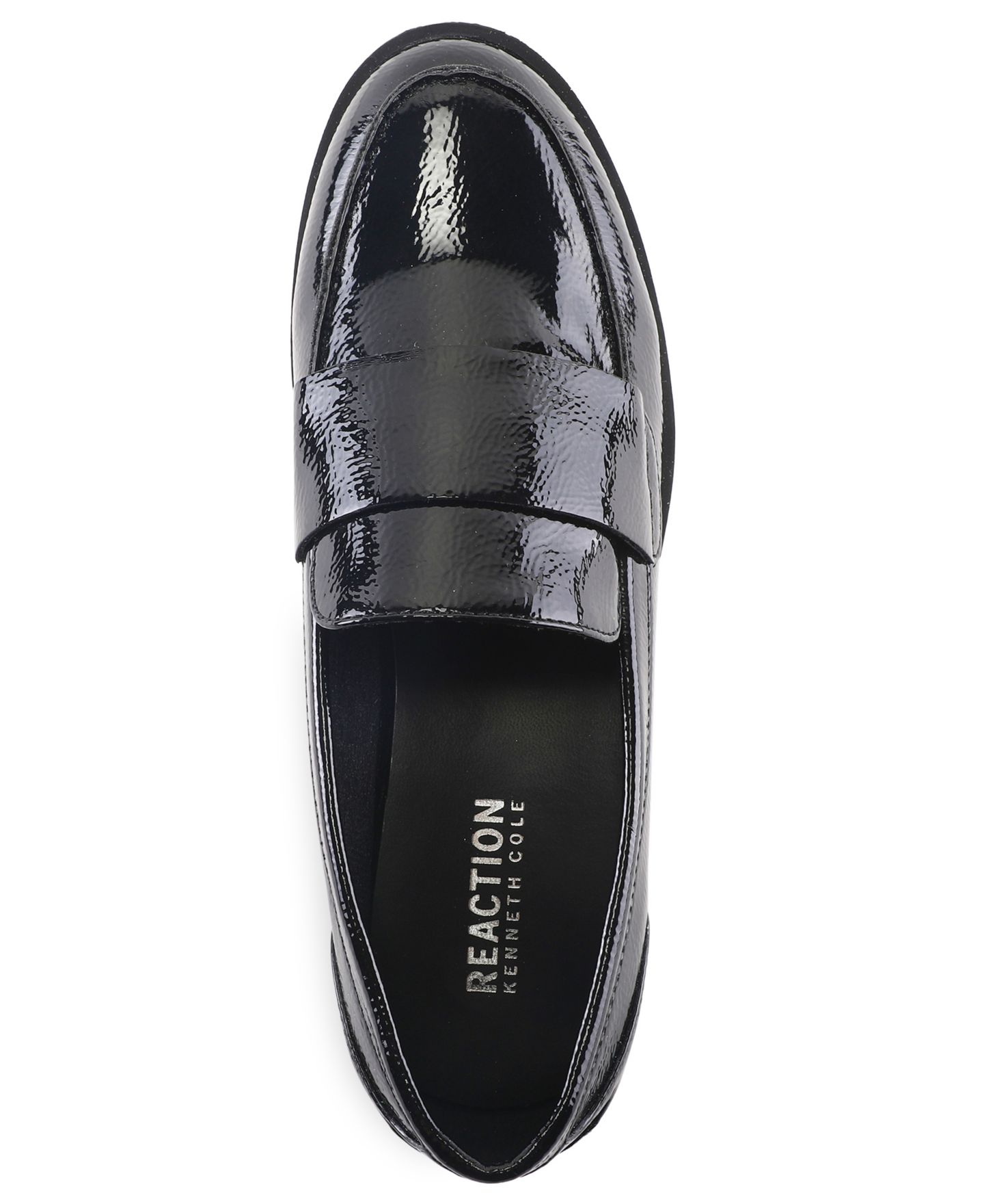 Женские туфли Kenneth Cole Reaction Fern Slip-On Loafer, цвет: Чёрный лаковый — фото 4