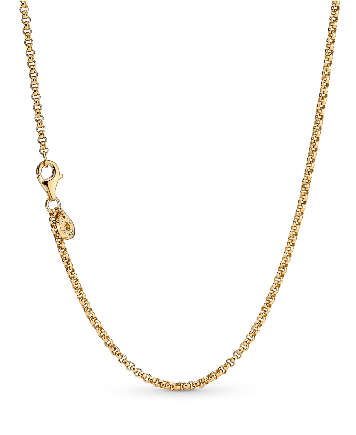 Pandora Moments 14k Gold-plated Rolo Chain Necklace