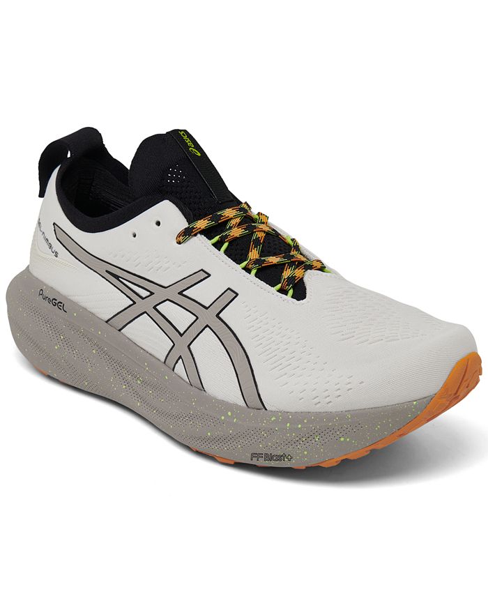 Nimbus 25 TR neutral trail running trainers in white and grey - Asics Gel