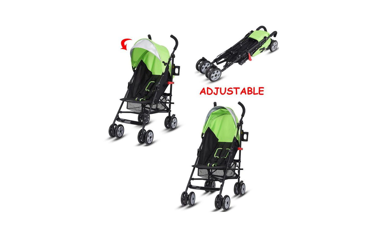 Boys Folding Lightweight Umbrella Travel Stroller