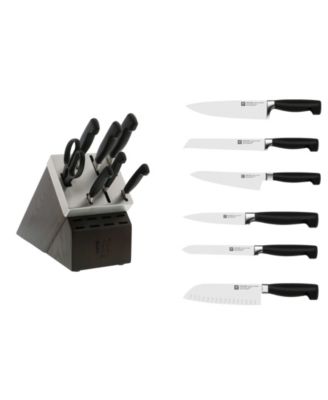 Four Star Self-Sharpening 8pc Knife Block Set 