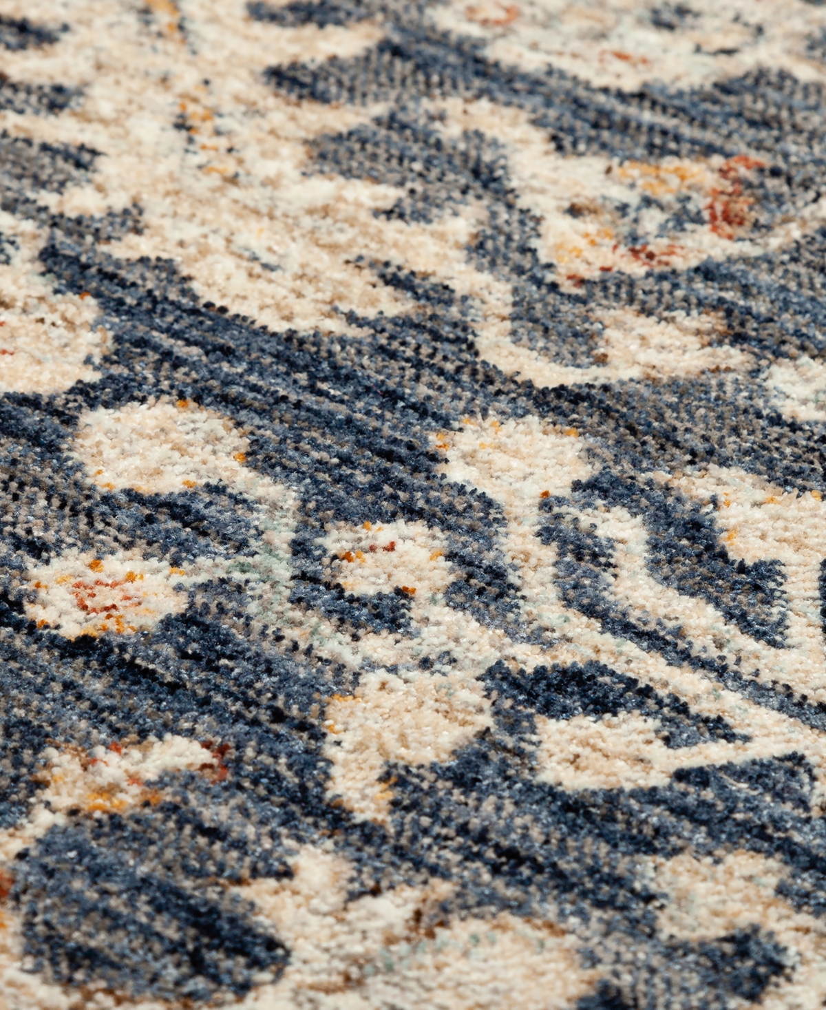 D Style Bergama Be8 3' X 5' Area Rug In Navy